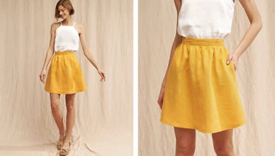 how to care for linen skirts