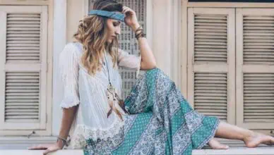 linen skirts for a bohemian outfit