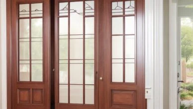 Colonial Style Interior and Exterior Security Doors