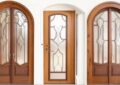 Eclectic Style Interior and Exterior Security Doors