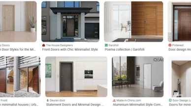 Minimalism Security Doors