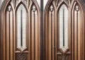 Neo-Gothic Style Interior and Exterior Security Doors 6 Neo-Gothic Style Interior and Exterior Security Doors