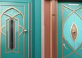 Postmodernism Style Interior and Exterior Security Doors
