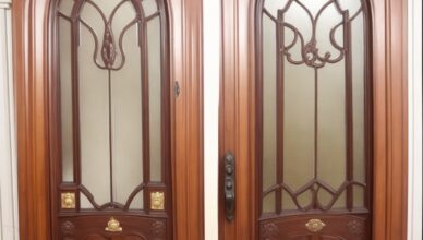 Victorian Era Style Interior and Exterior Security Doors