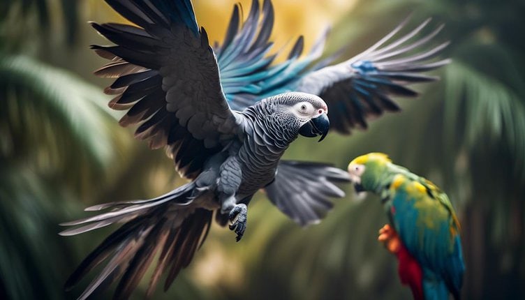 Comparative Wings: A Detailed Look At The African Grey&#