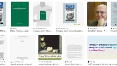 Dancy's Moral Reasons - Summary and Review