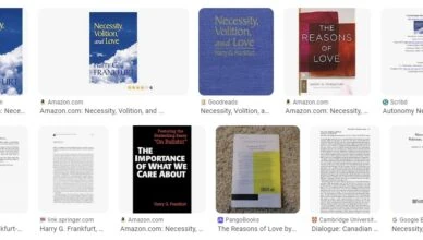 Frankfurt's Necessity, Volition, and Love - Summary and Review