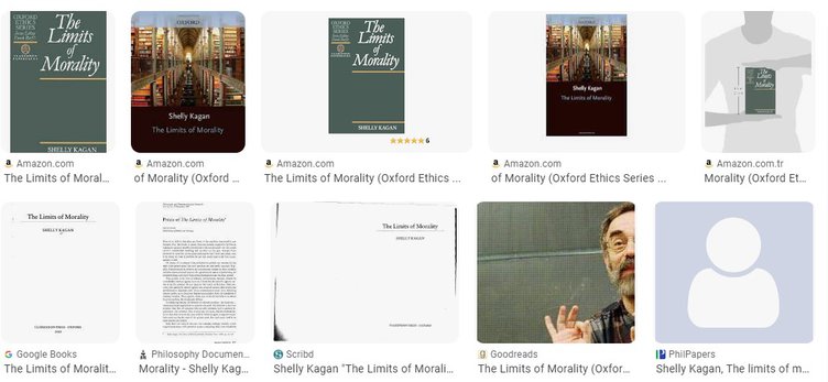 Kagan's The Limits of Morality - Summary and Review