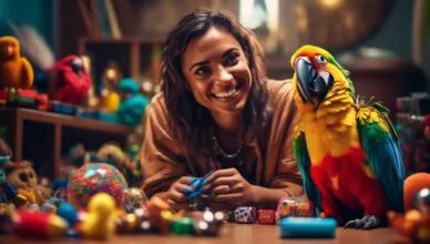 nurturing a parrot relationship