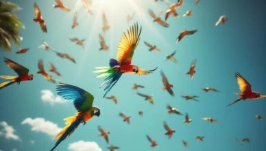 parrot s flight navigation abilities