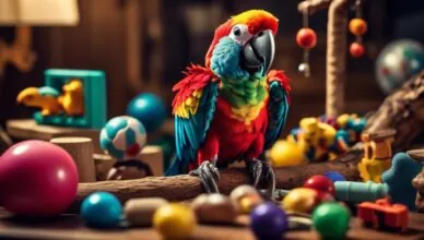 parrots need for stimulation