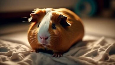 skin inflammation in guinea pigs