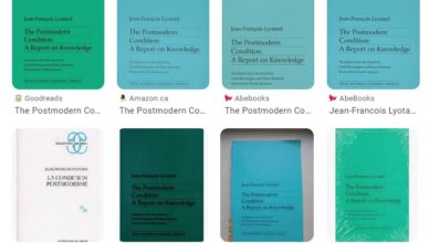 The Postmodern Condition: A Report on Knowledge by Jean-François Lyotard - Summary and Review
