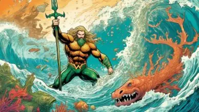 comic book adventure unfolds
