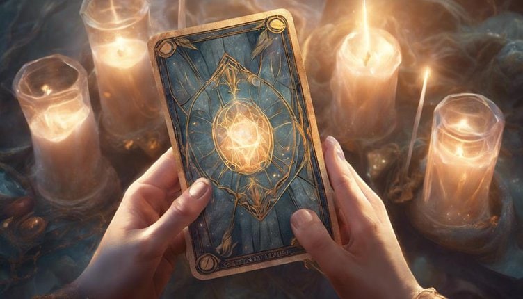 connecting through tarot cards