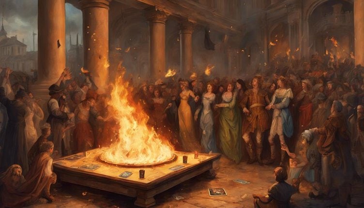 tarot decks destroyed historically