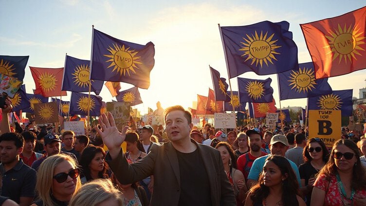 musk rejects trump s policies