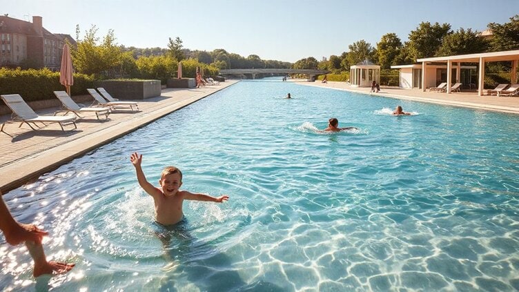 outdoor pool capacity details